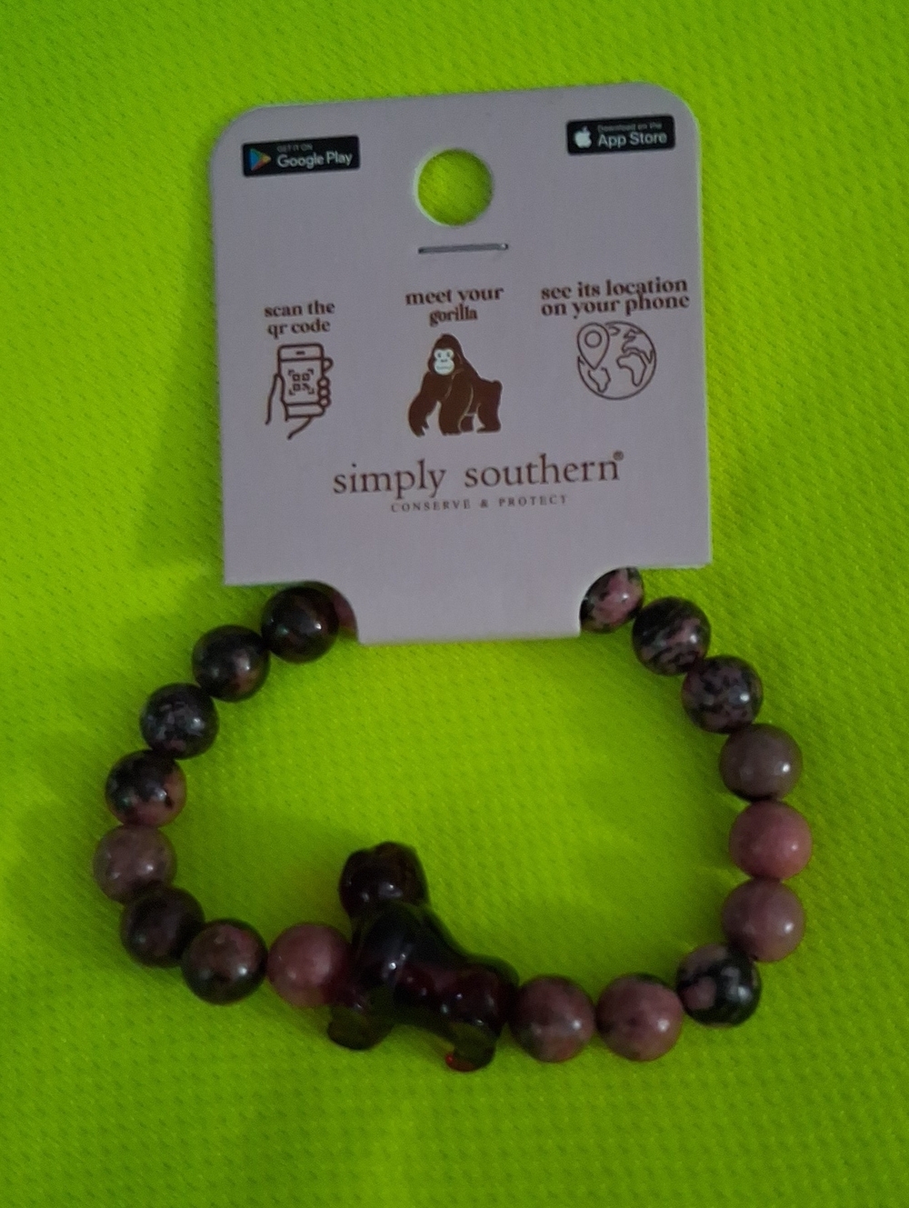 Bracelet-like beaded accessory